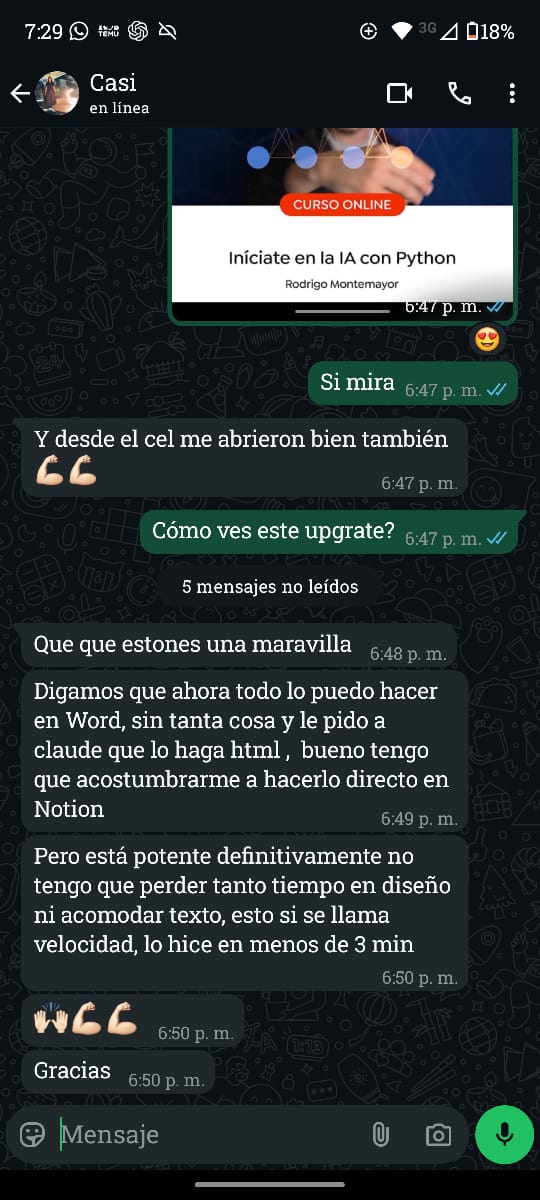Portada de testimonio en video